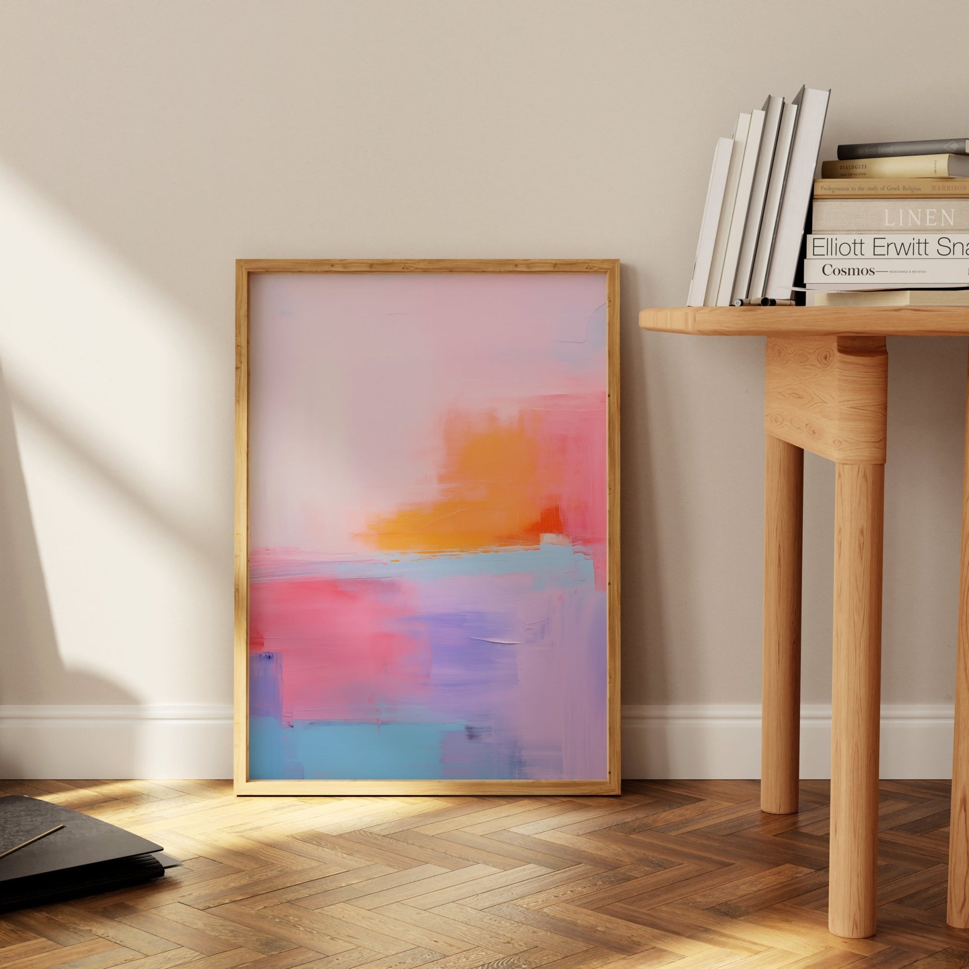 Soft Texture Art Print No. 6 - Posterami