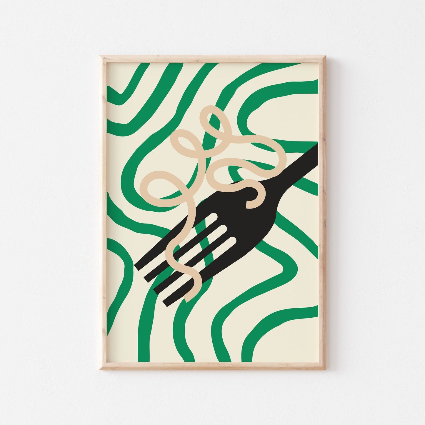 Spaghetti Art Print - Posterami