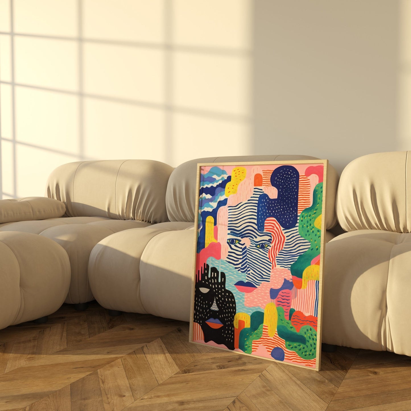 Timeless Visages Art Print - POSTERAMI