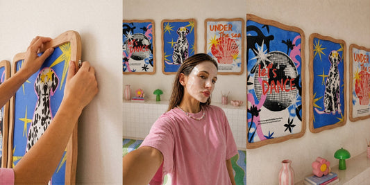 The Blank Wall Panic: How to Plan a Gallery Wall - Posterami