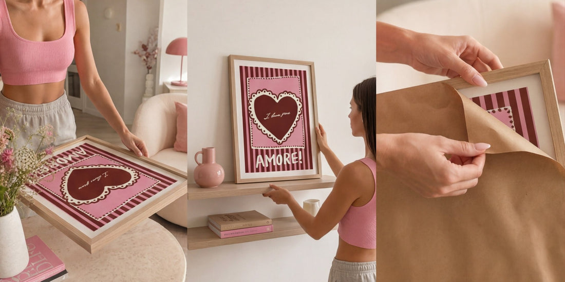The "Postage Stamp" Effect: How to Choose the Right Size Art for Your Wall - Posterami