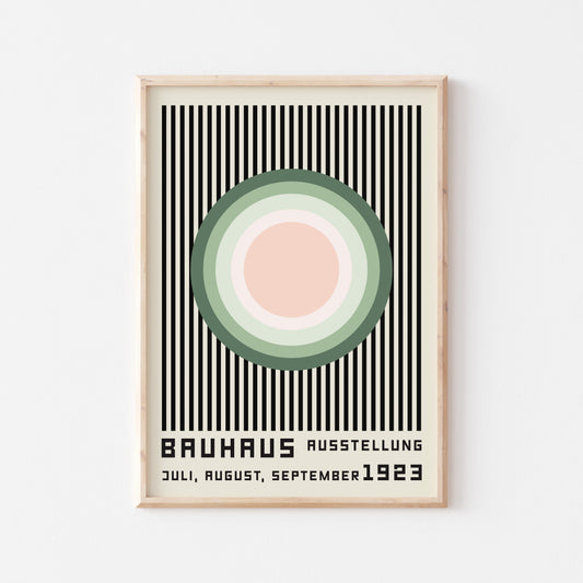 Bauhaus Art Print on Matte Textured Paper (61x91cm)