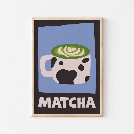 Matcha Art Print
