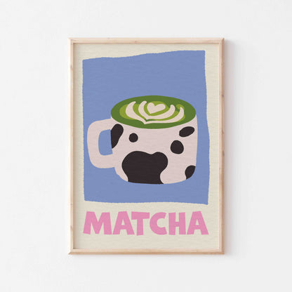 Matcha Art Print