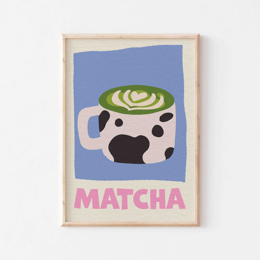 Matcha Art Print