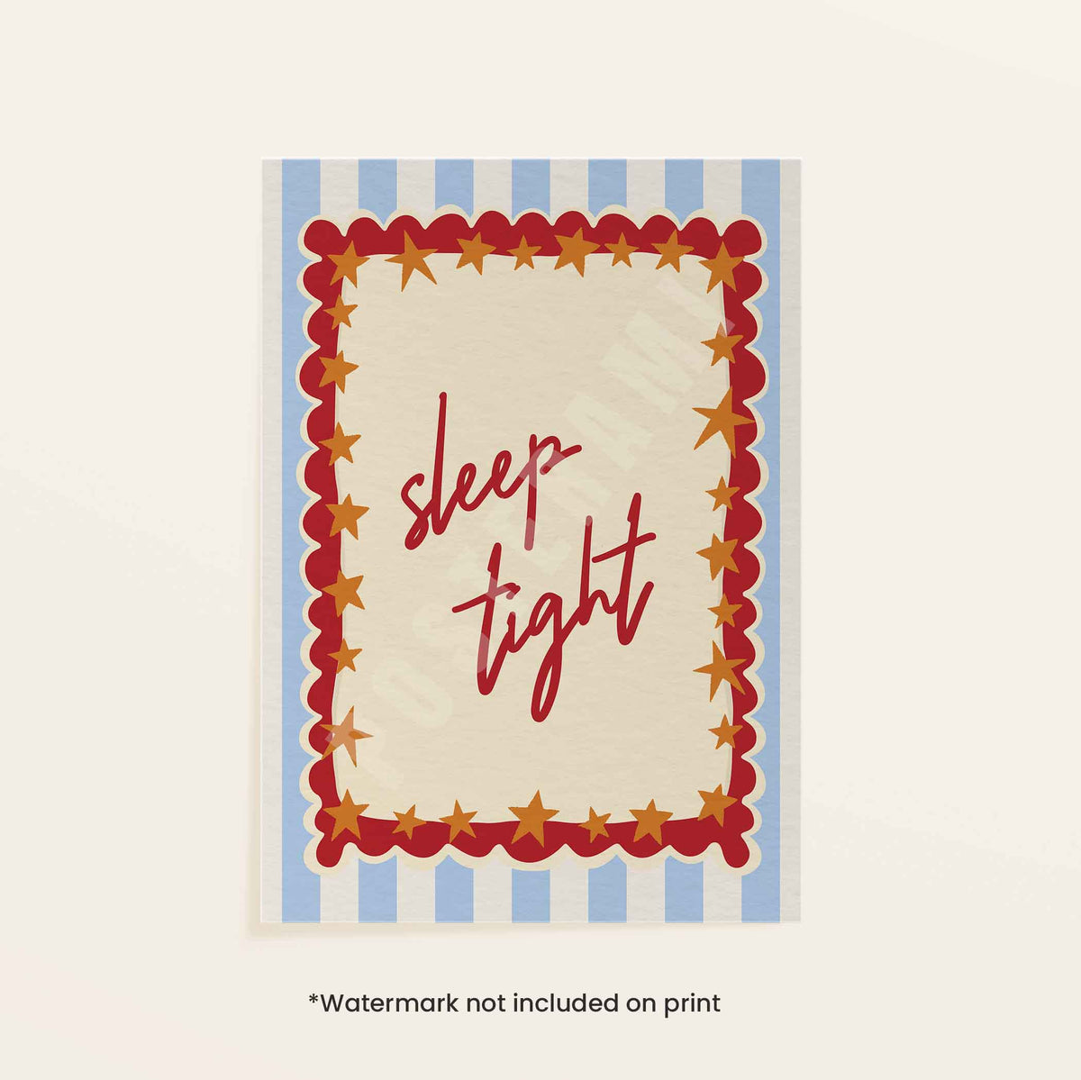 Sleep Tight Art Print