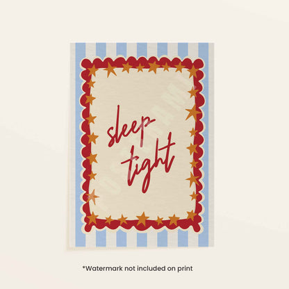 Sleep Tight Art Print