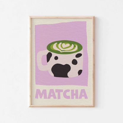 Matcha Art Print