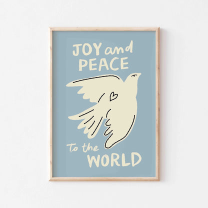 Joy And Peace To The World Art Print