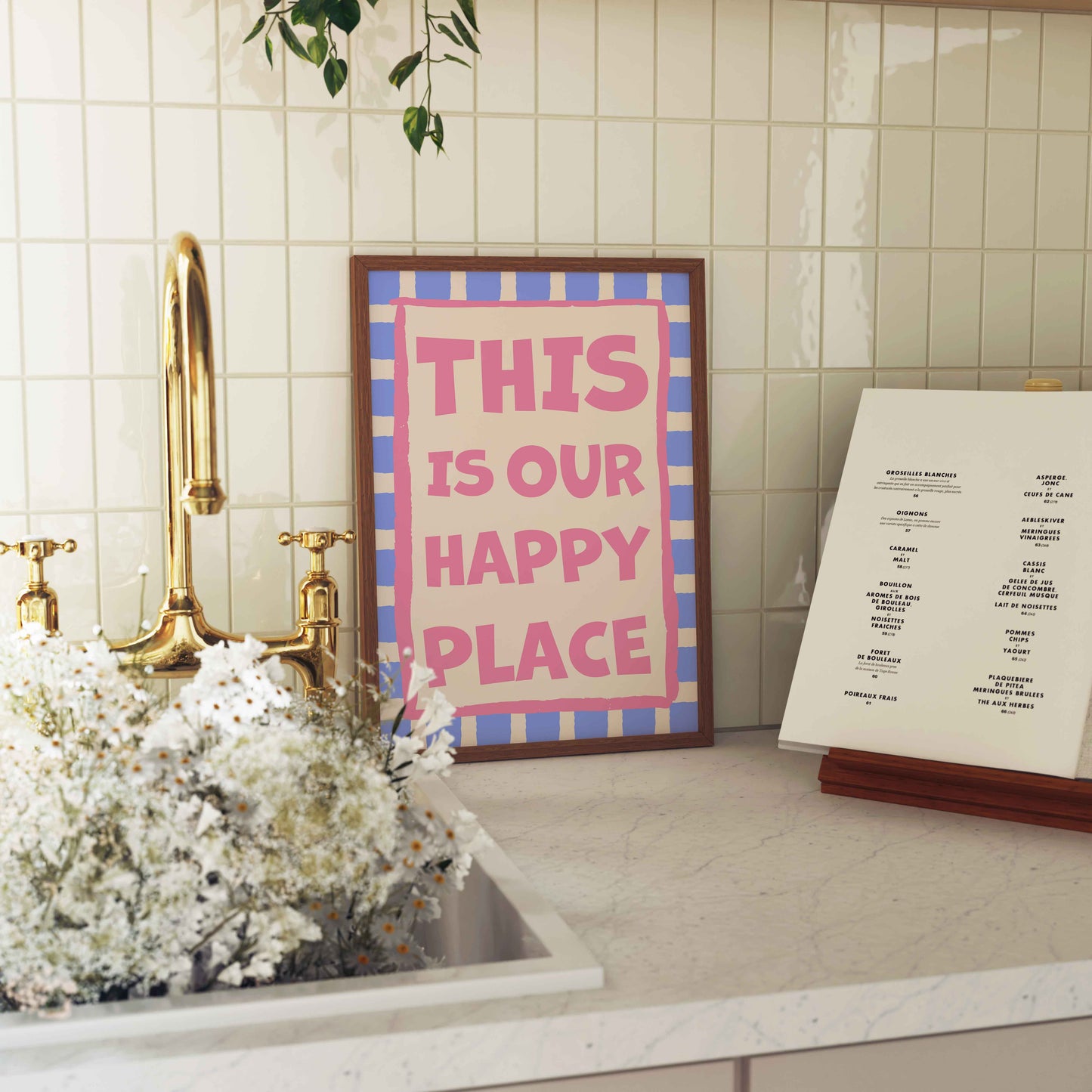 This Is Our Happy Place Art Print