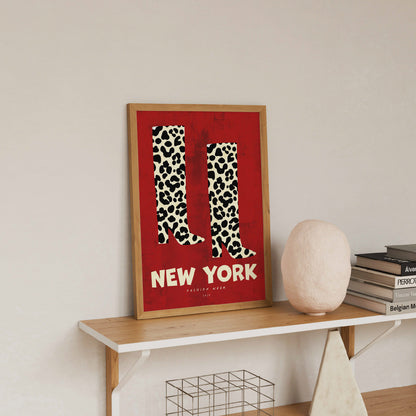 New York Fashion Week Art Print - Posterami
