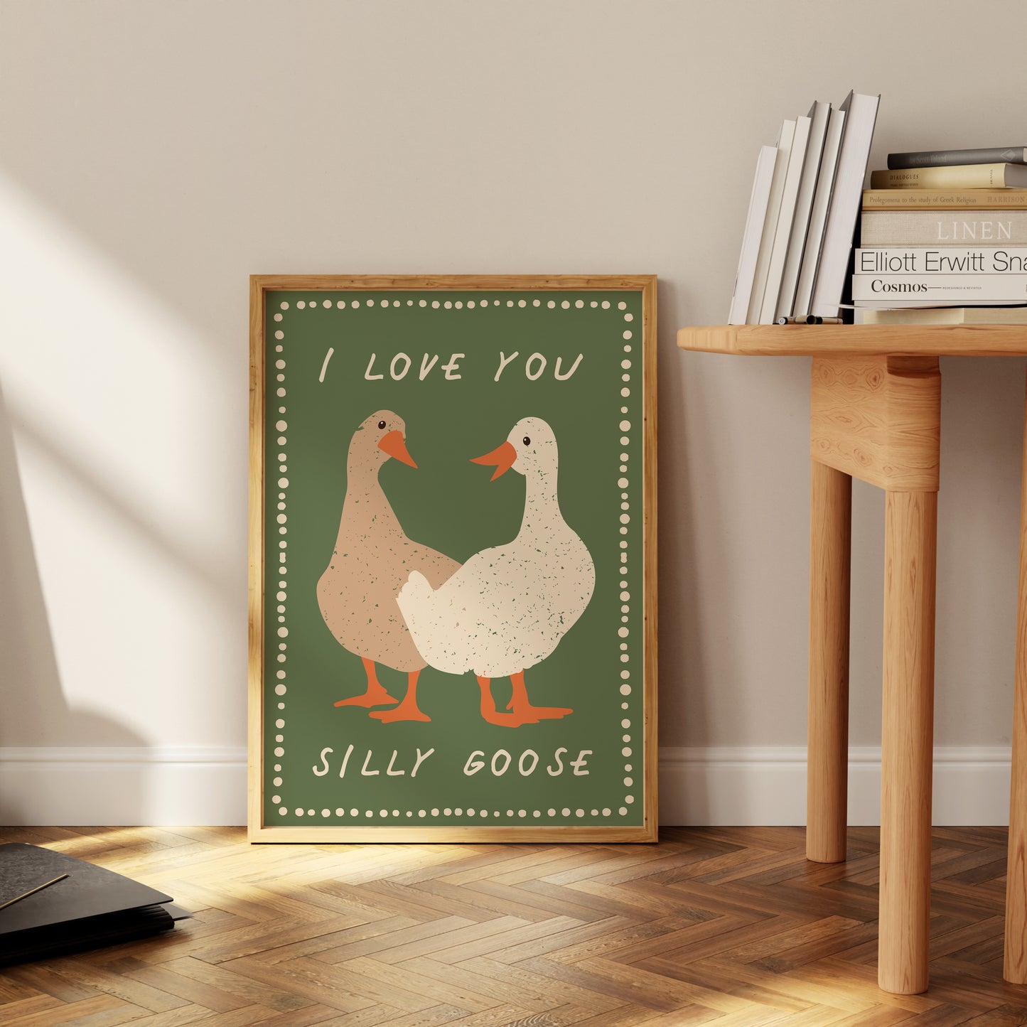 Love You Silly Goose Print