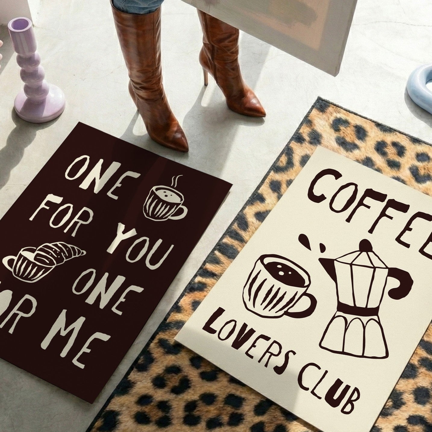 Coffee Lovers Club Art Print