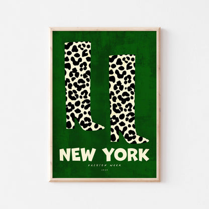 New York Fashion Week Art Print - Posterami