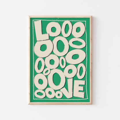Love Art Print - Posterami