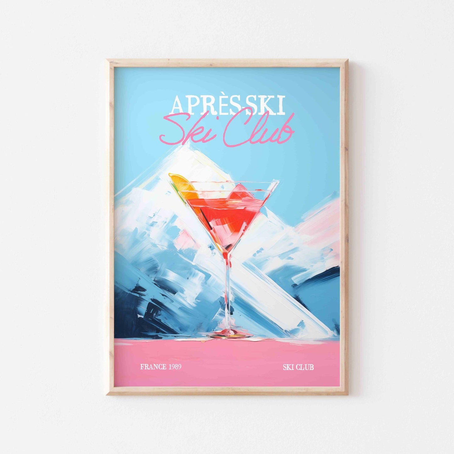 Après - Ski Martini Art Print No. 4 - Posterami