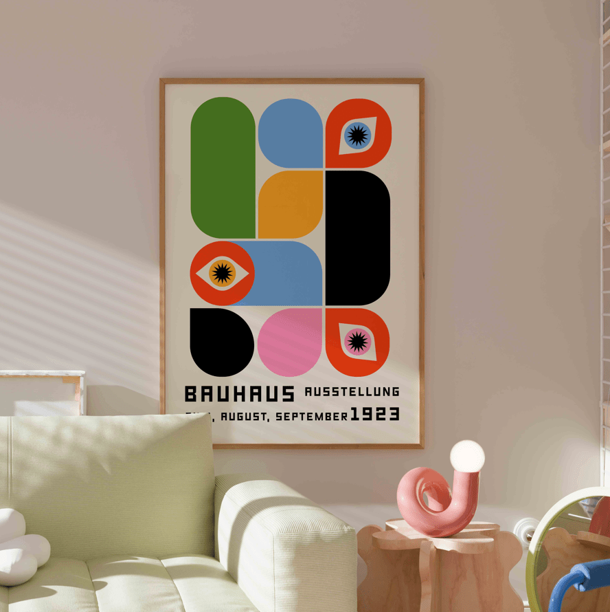 Bauhaus Art Print No. 72 - Posterami