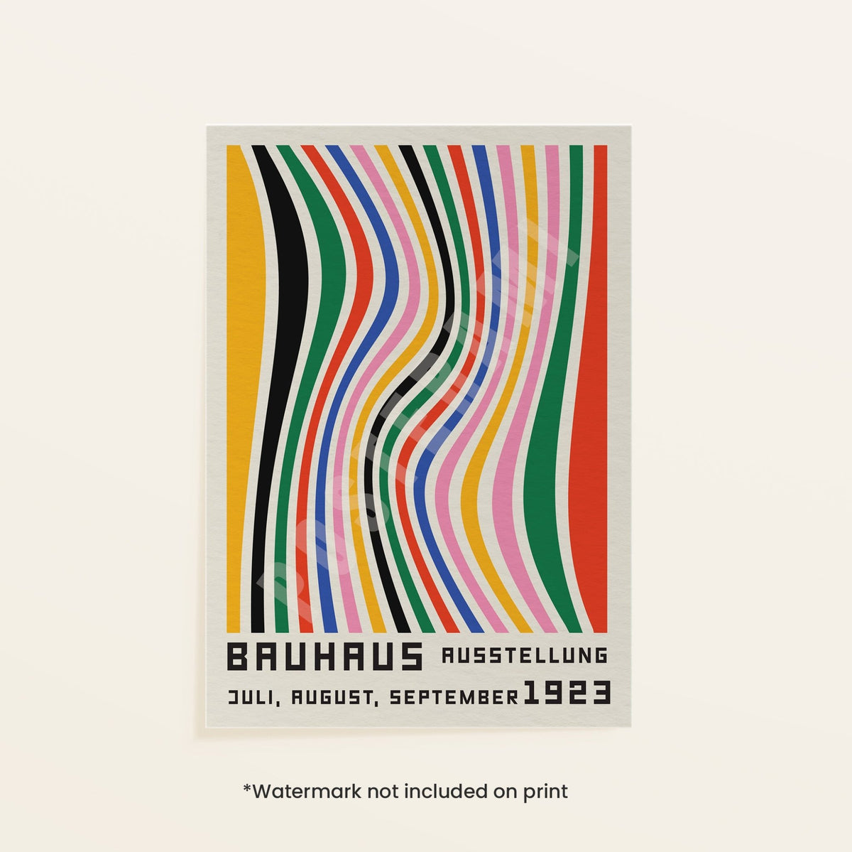 Bauhaus Art Print No. 77 - Posterami