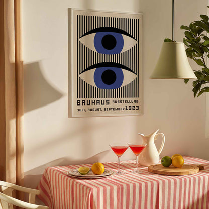 Bauhaus Eyes Art Print - Posterami