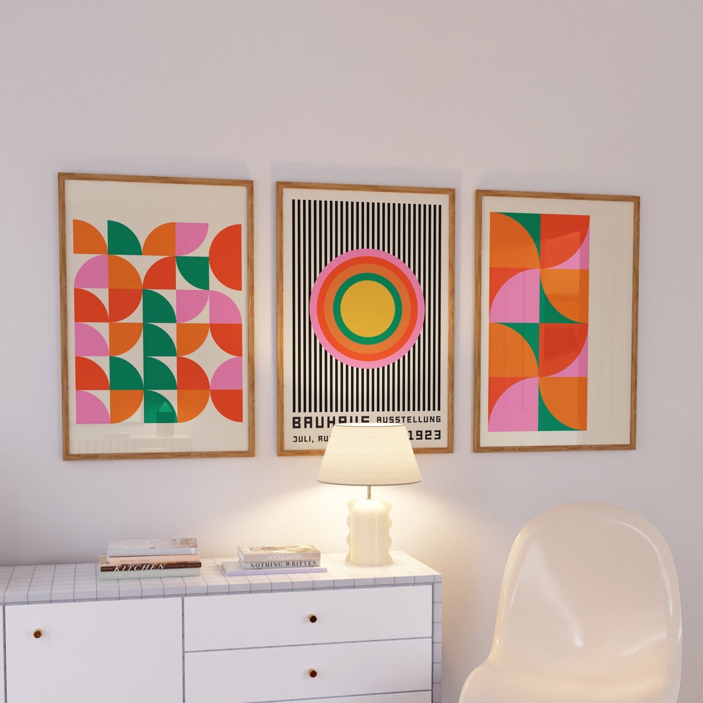 Bauhaus Print Set of 3 No. 1 - Posterami