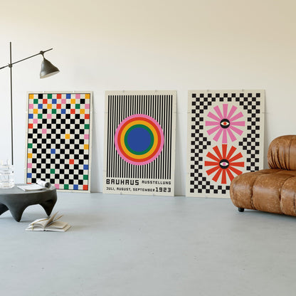 Bauhaus Print Set of 3 No. 13 - Posterami