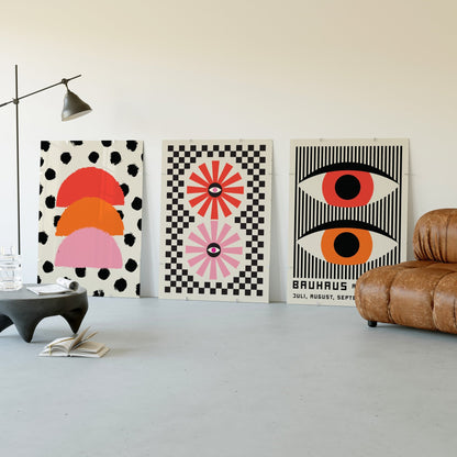 Bauhaus Print Set of 3 No. 15 - Posterami