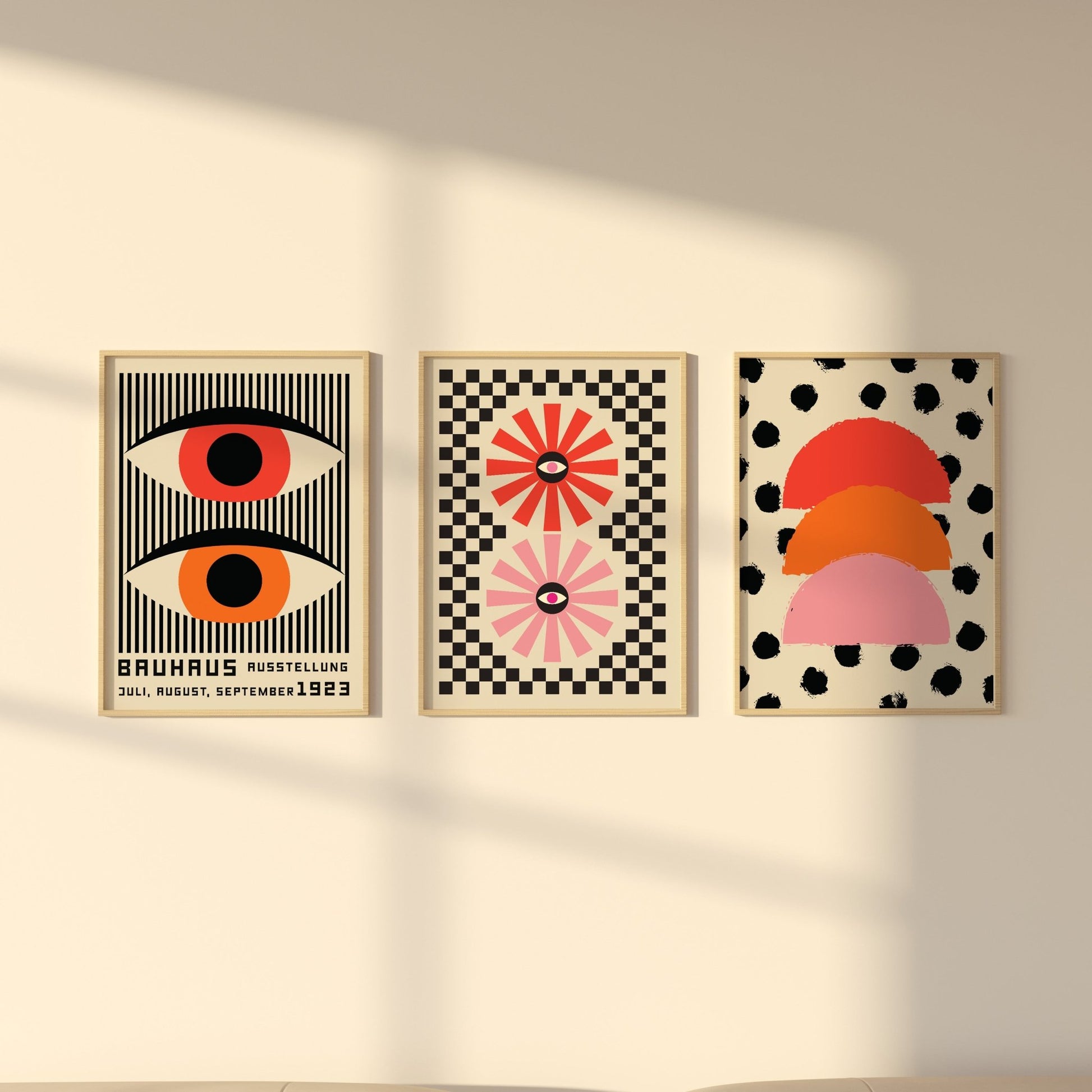 Bauhaus Print Set of 3 No. 15 - Posterami