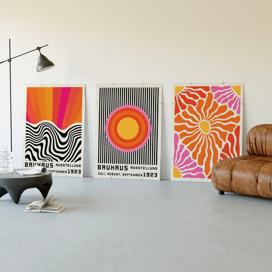 Bauhaus Print Set of 3 No. 16 - Posterami