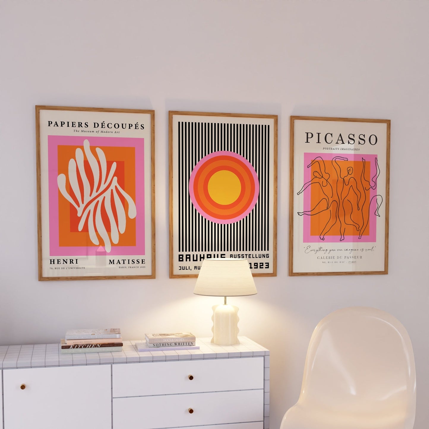 Bauhaus Print Set of 3 No. 17 - Posterami