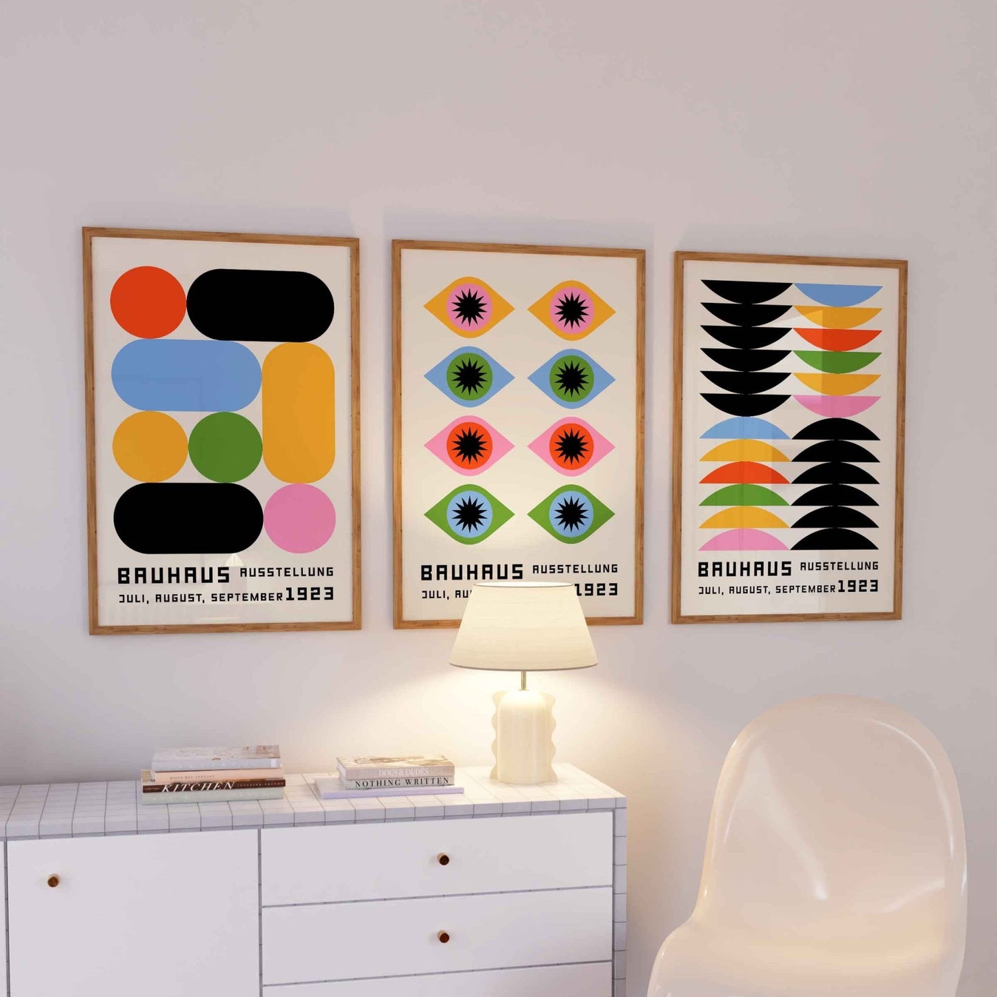 Bauhaus Print Set of 3 No. 19 - Posterami