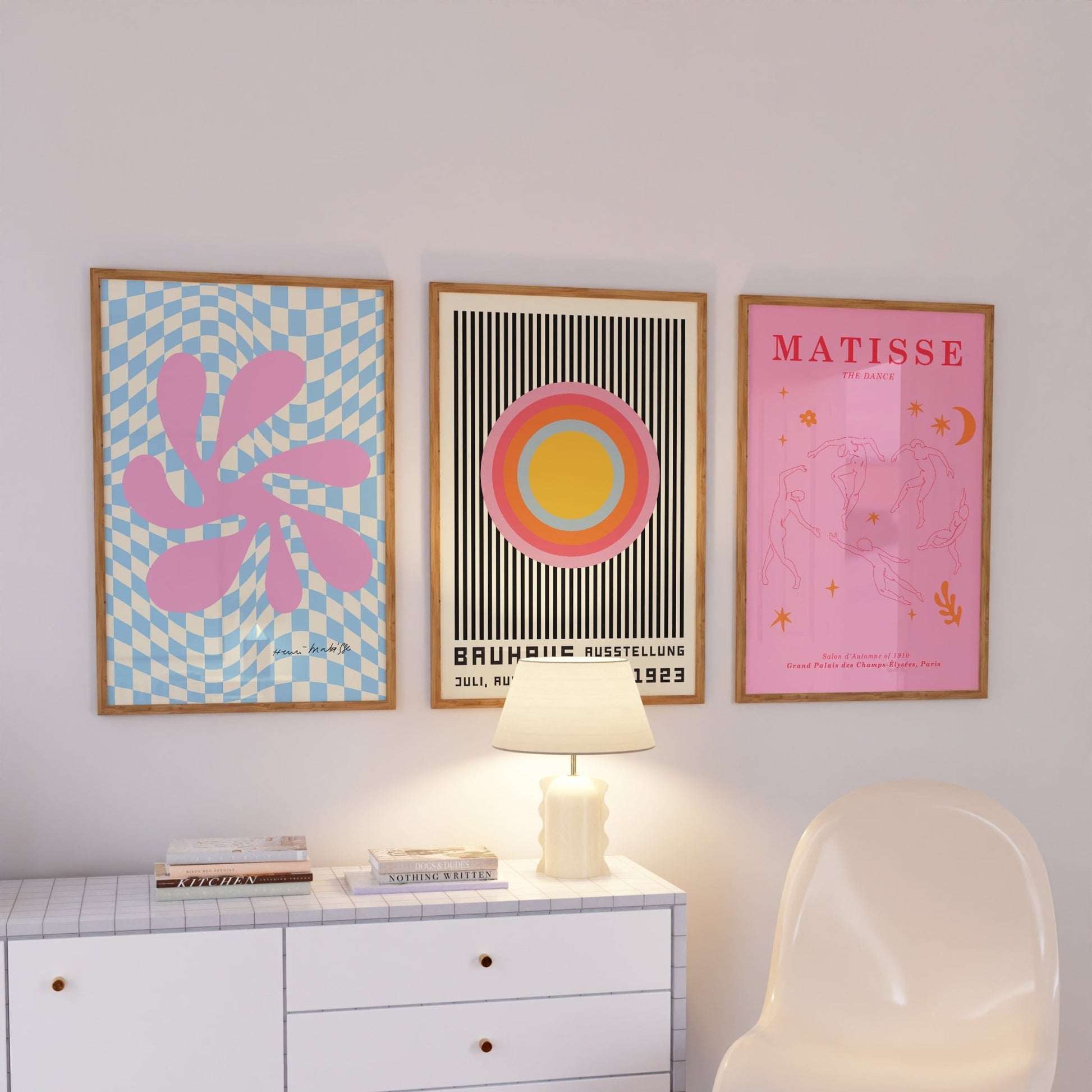 Bauhaus Print Set of 3 No. 2 - Posterami