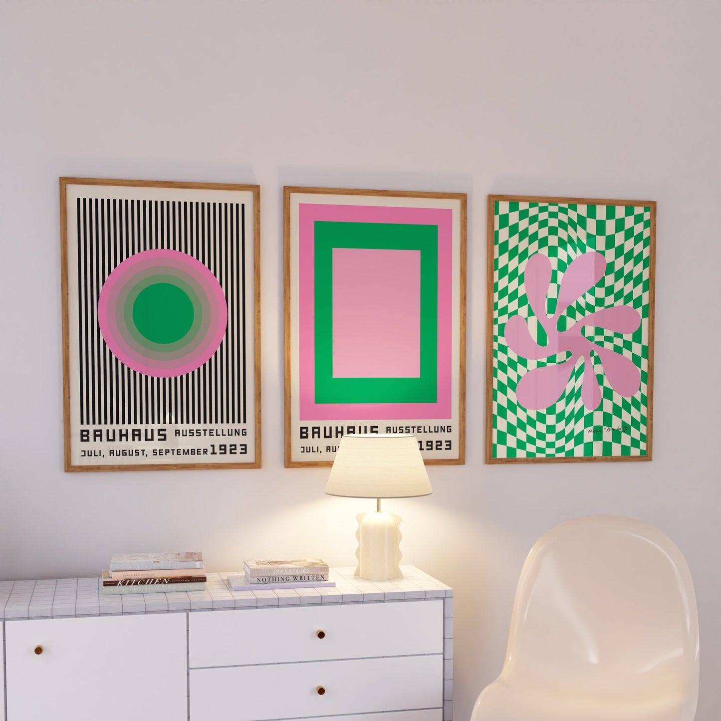 Bauhaus Print Set of 3 No. 4 - Posterami