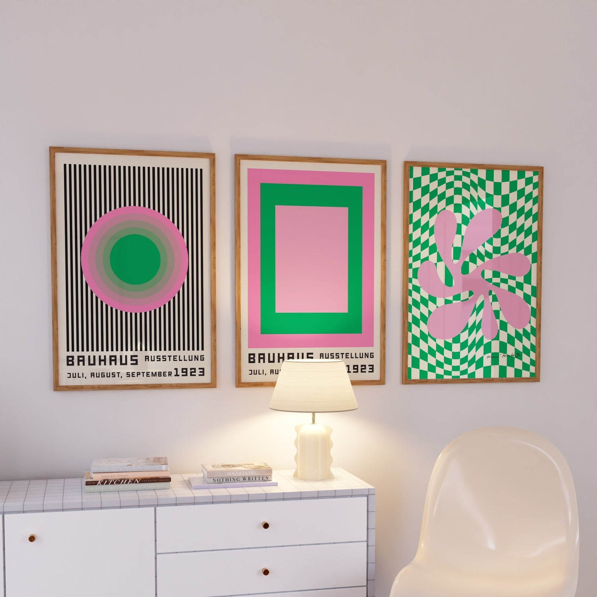 Bauhaus Print Set of 3 No. 4 - Posterami