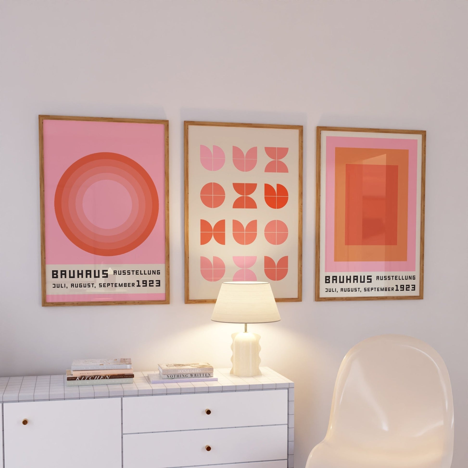 Bauhaus Print Set of 3 No. 7 - Posterami