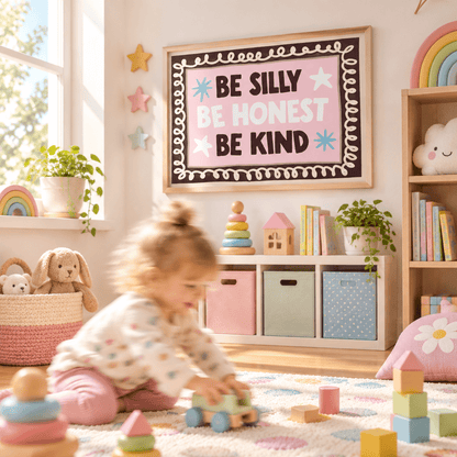 Be Honest Be Kind Art Print - Posterami