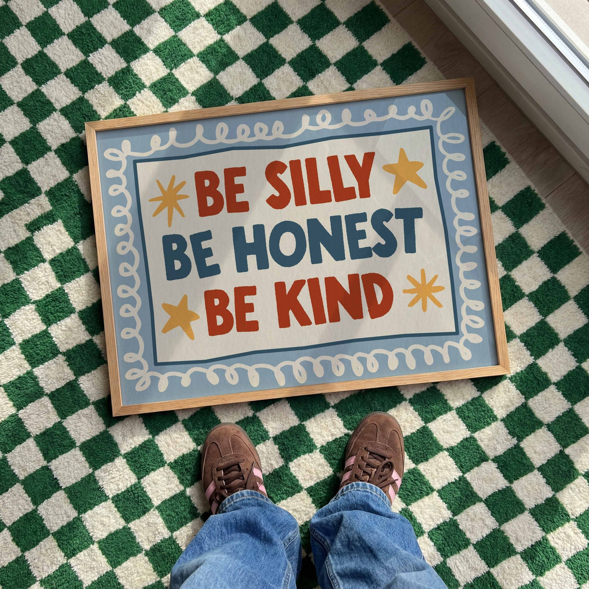 Be Honest Be Kind Art Print - Posterami