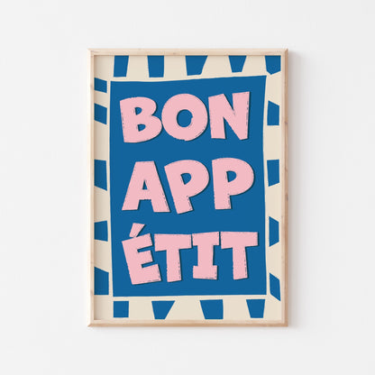 Bon Appétit Art Print - Posterami