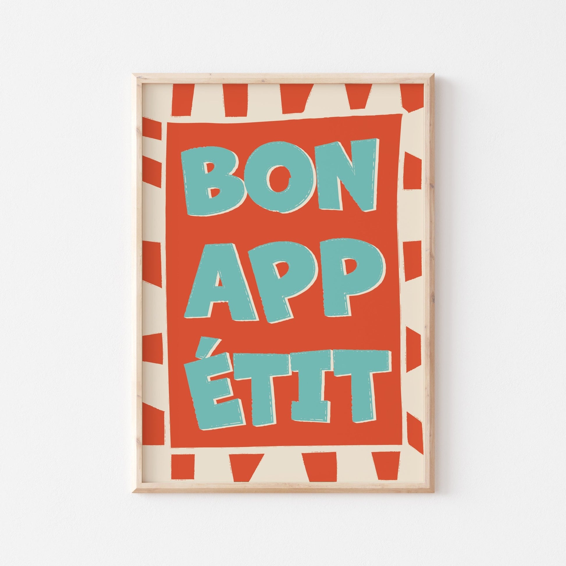 Bon Appétit Art Print - Posterami