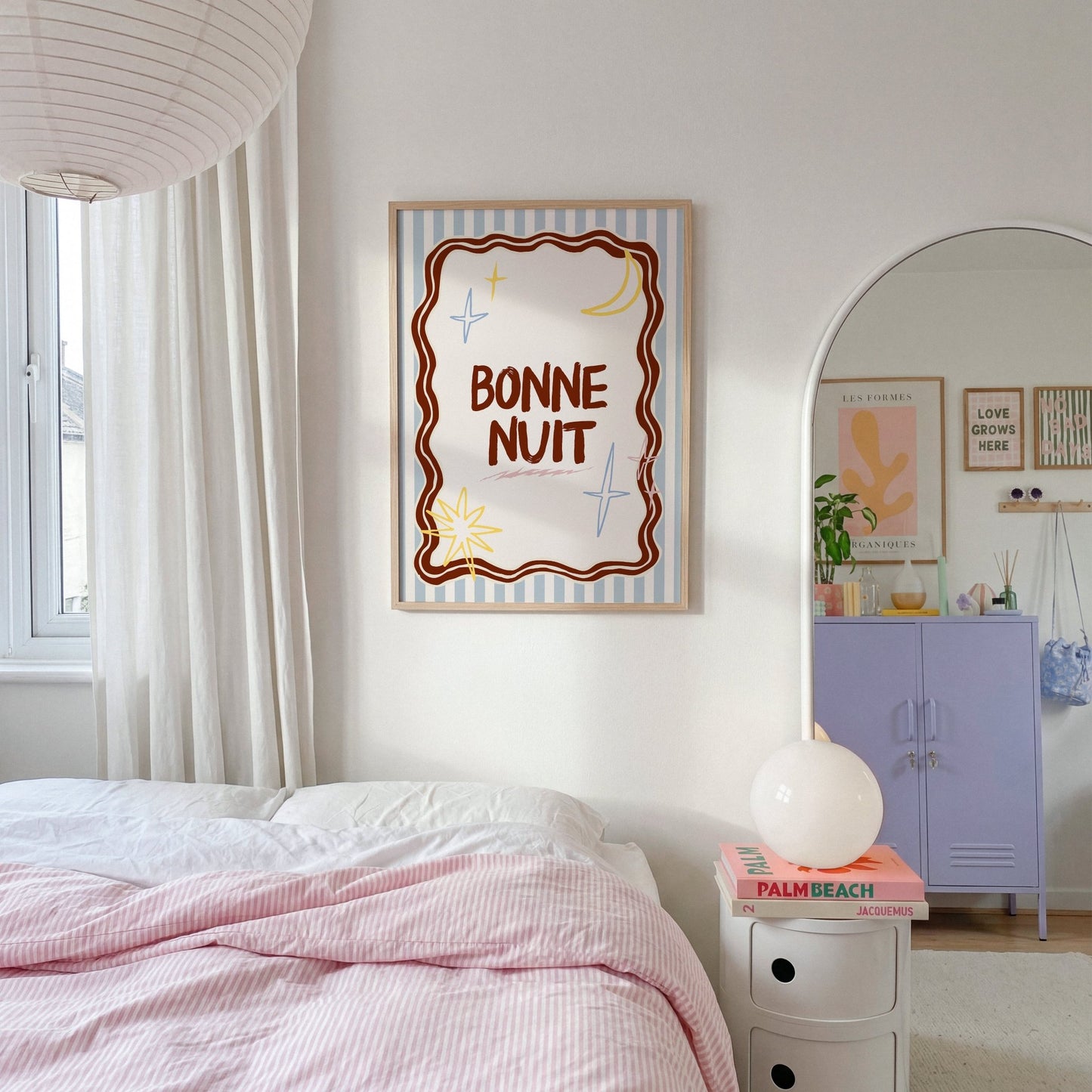 Bonne Nuit Art Print - Posterami