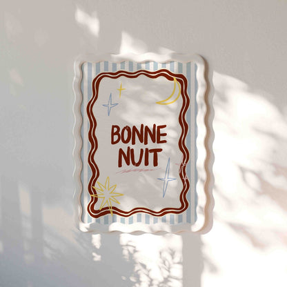 Bonne Nuit Art Print - Posterami