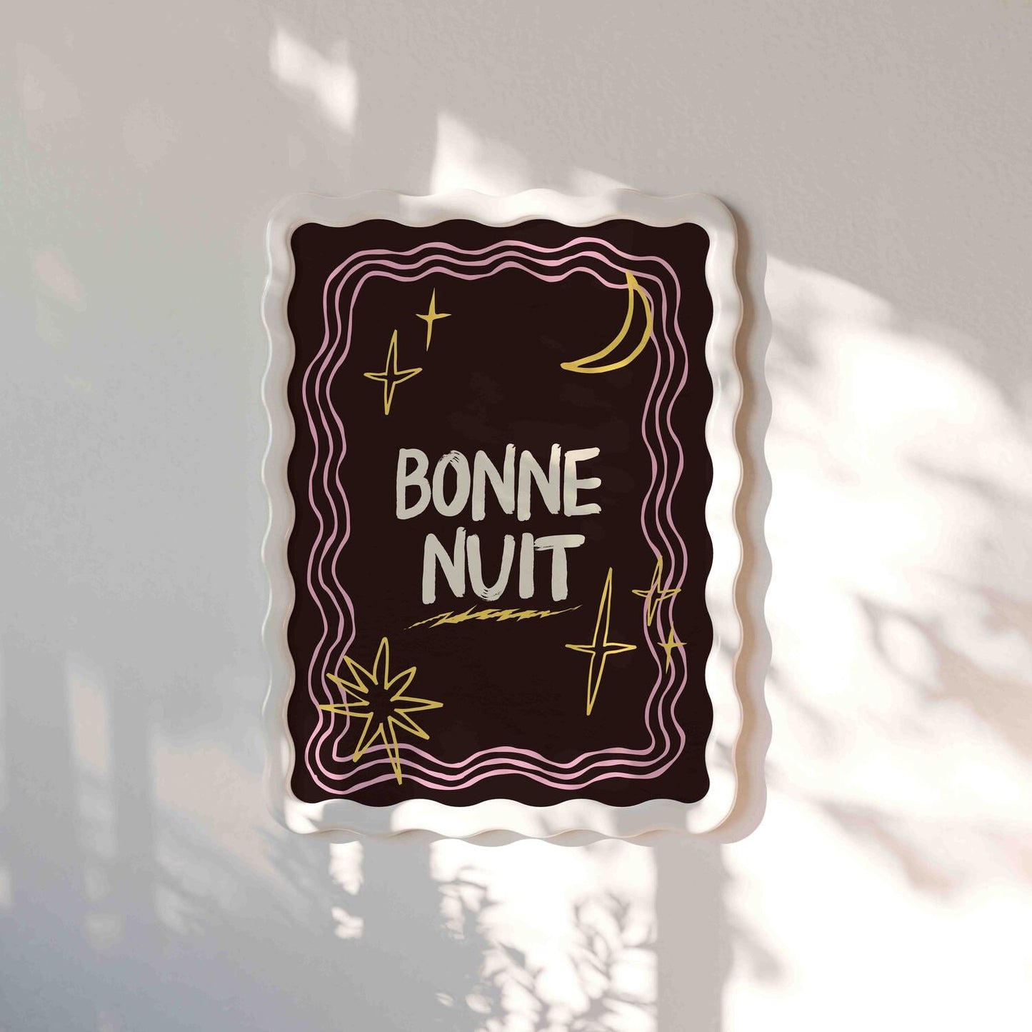 Bonne Nuit Art Print - Posterami