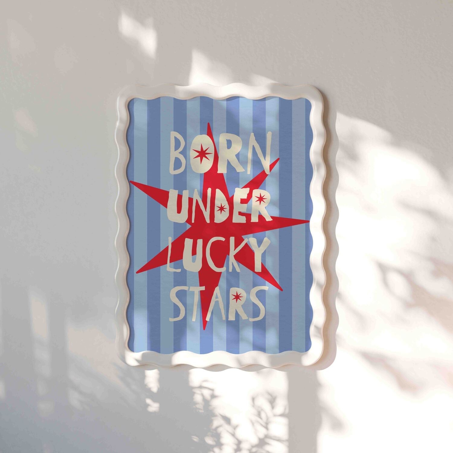 Born Under Lucky Stars Art Print - Posterami