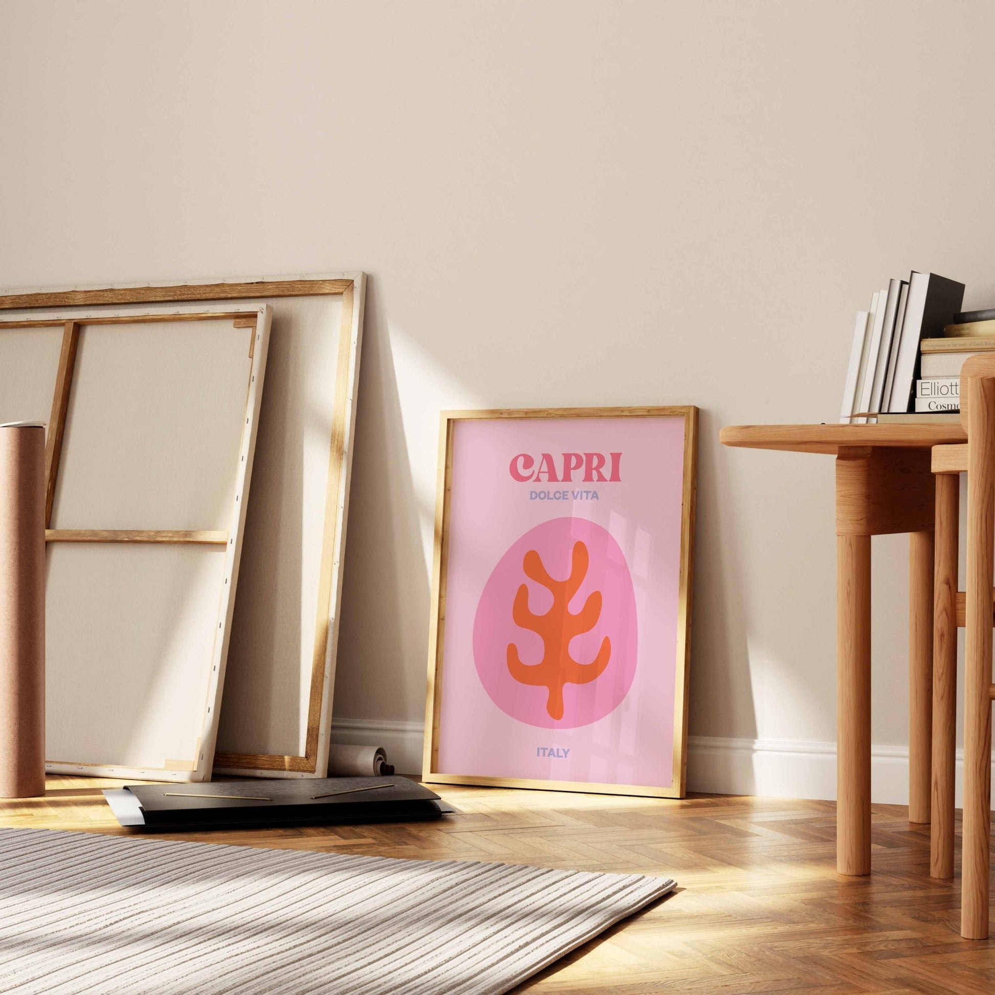 Capri Dolce Vita Art Print - Posterami