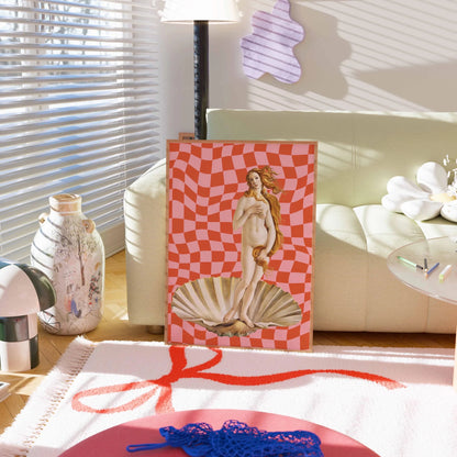 Checkered Venus Print - Posterami