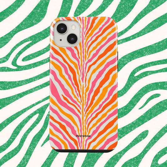 Chic in Zebra Tough Phone Case - Posterami