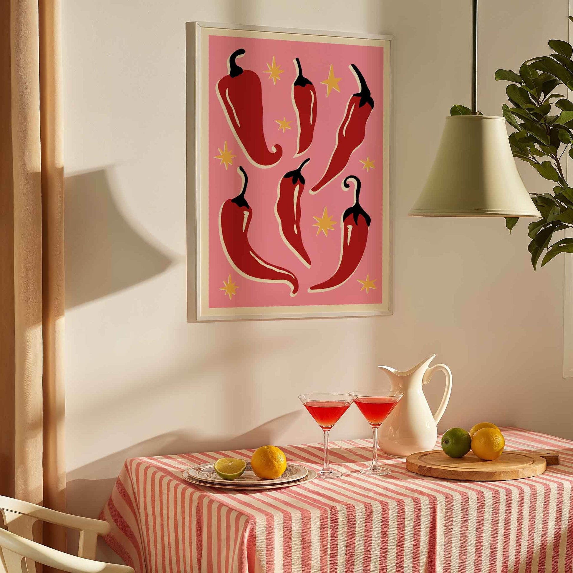 Chillies Art Print - Posterami