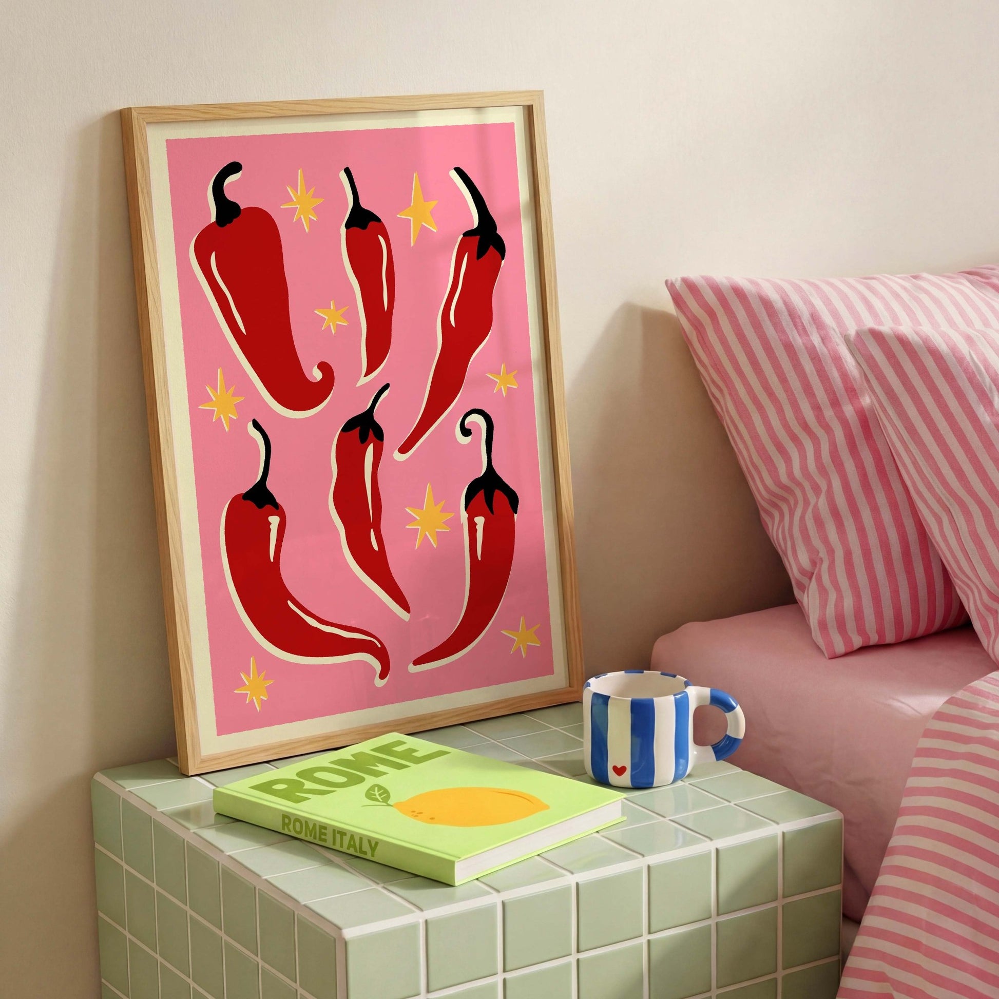 Chillies Art Print - Posterami