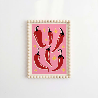 Chillies Art Print - Posterami