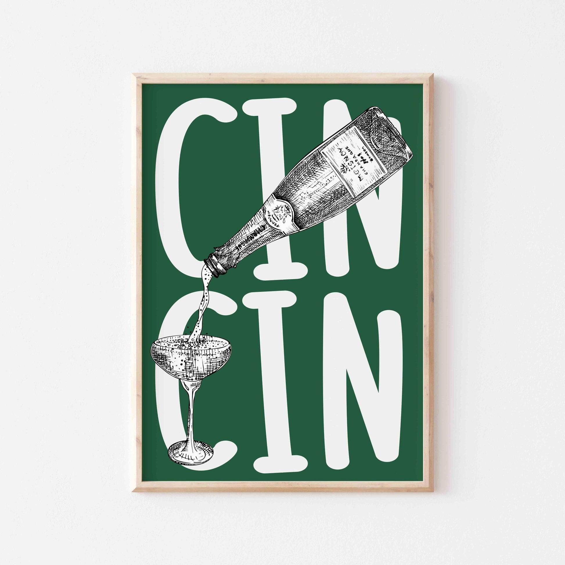 Cin Cin Art Print - Posterami