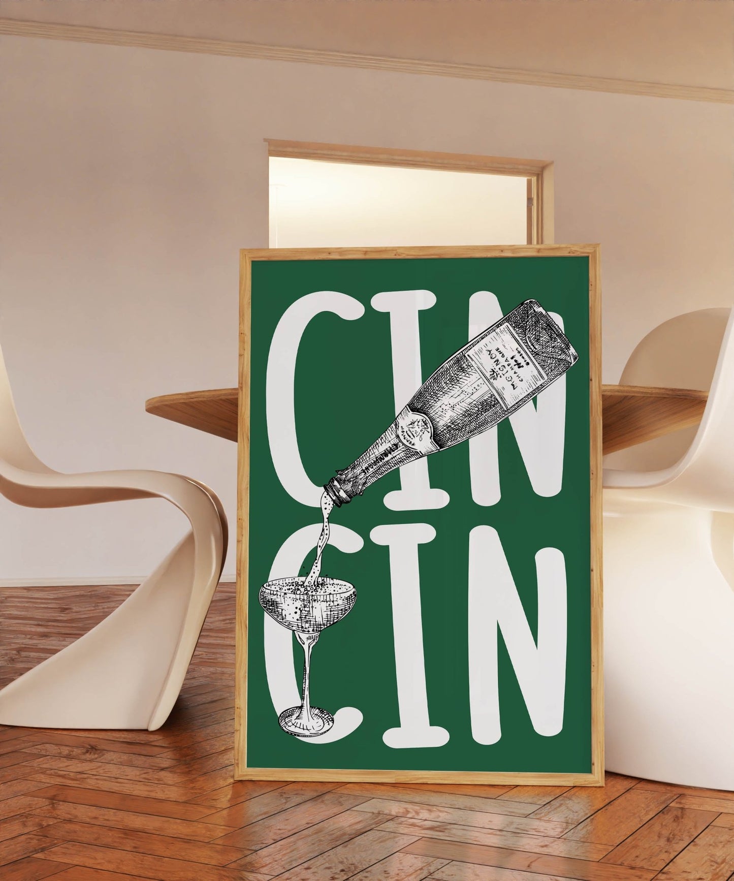 Cin Cin Art Print - Posterami